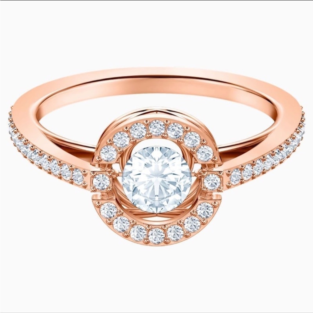 Swarovski Sparkling
Dance ring Rose Gold